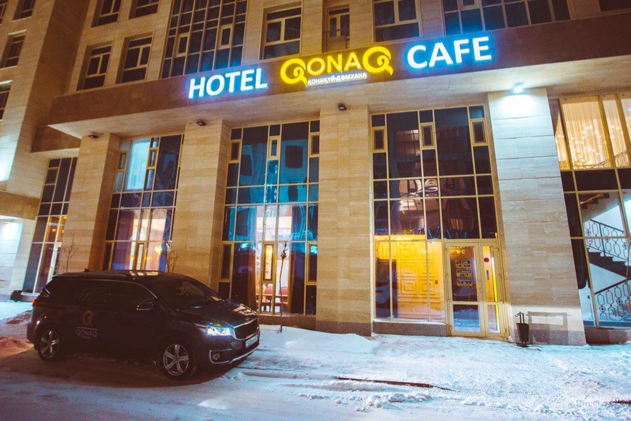 Qonaq Hotel Asztana Kültér fotó