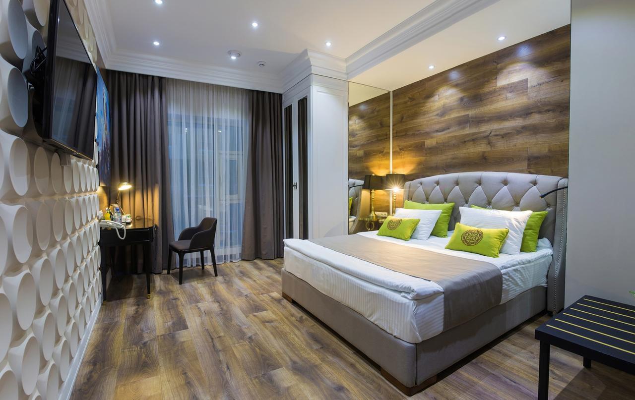 Qonaq Hotel Asztana Kültér fotó