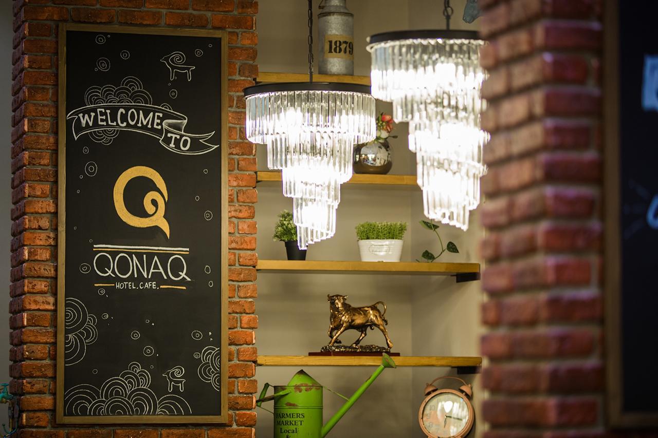 Qonaq Hotel Asztana Kültér fotó